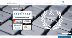 Desktop Screenshot of eduinformatica.com